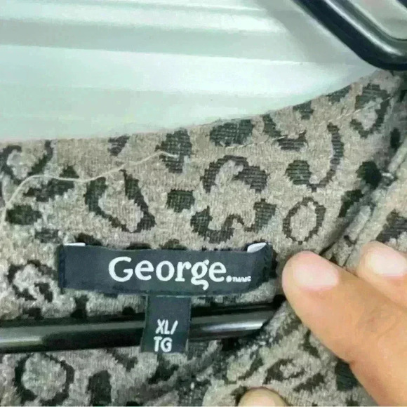 ANIMAL PRINT  GEORGE SIZE XL DRESS - Picture 4 of 9